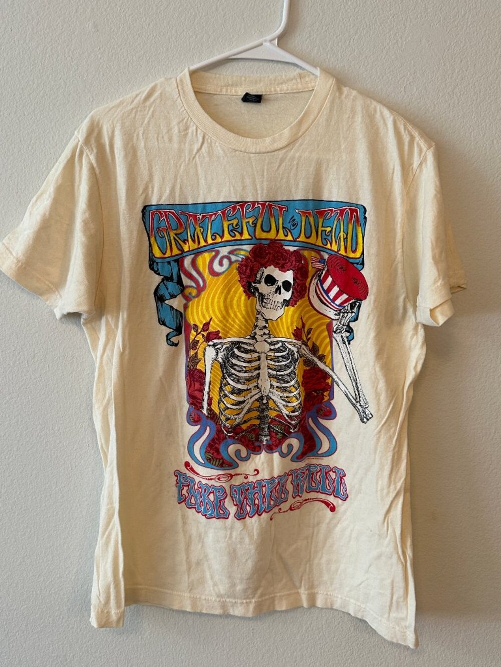 Grateful Dead Fare Thee Well 2015 Levi's Stadium Concert T Shirt Men's L